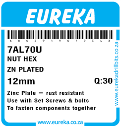 7AL70 - Hex Nut -7AL70_Label_T